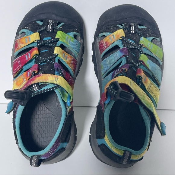 Keen Unisex Kids 11 Newport H2 Closed Toe Sandals Multicolor Trail Shoes - Picture 9 of 13